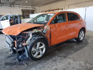 2021 Audi Q3 Premium with VIN WA1AUCF38M1134874, listed as a Copart auction lot 84907564 with 49,873 mi miles and Salvage Title. Bid and sale history available at DreamBid. Image 1.