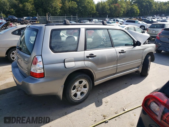 2007 Subaru Forester X with VIN JF1SG63627H717475, listed as a Copart auction lot 70233064 with 0 mi miles and Salvage Title. Bid and sale history available at carsss.com. Image 3.