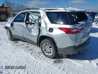 2018 Chevrolet Traverse LT Cloth with VIN 1GNEVGKW6JJ250654, listed as a IAAI auction lot 41188292 with 149,957 mi miles. Bid and sale history available at carsss.com. Image 3.