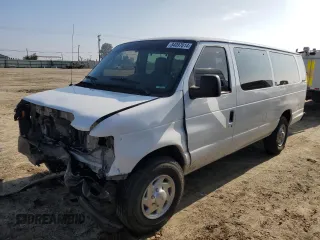 2010 Ford Econoline Passenger XL with VIN 1FBSS3BS4ADA95129, listed as a Copart auction lot 84097014 with 145,893 mi miles and Salvage Title. Bid and sale history available at DreamBid. Image 1.
