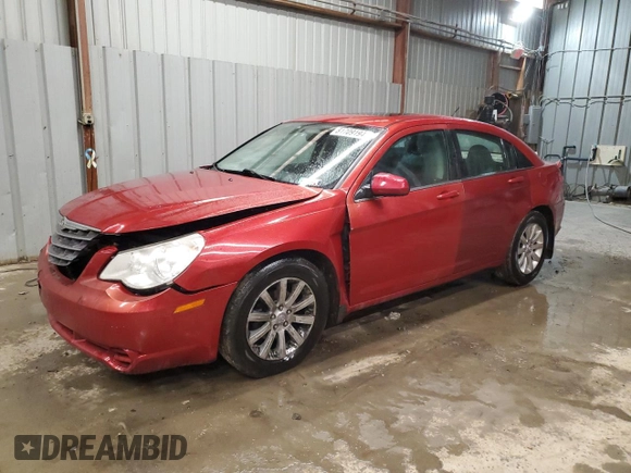 2010 Chrysler Sebring Limited with VIN 1C3CC5FB1AN229760, listed as a Copart auction lot 81709194 with 199,836 mi miles and Salvage Title. Bid and sale history available at carsss.com. Image 1.