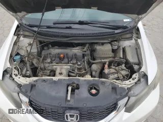 2015 Honda Civic EX-L with VIN 19XFB2F90FE003552, listed as a Copart auction lot 48020205 with 129,021 mi miles and Salvage Title. Bid and sale history available at DreamBid. Image 12.