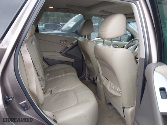 2010 Nissan Murano SL with VIN JN8AZ1MW1AW137143, listed as a IAAI auction lot 42027146 with 110,895 mi miles. Bid and sale history available at carsss.com. Image 8.