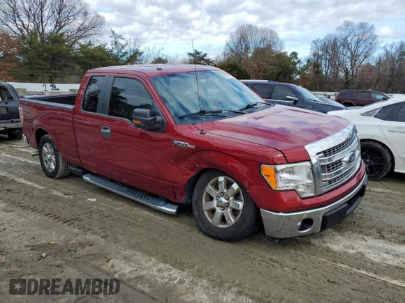 2013 Ford F-150 XL with VIN 1FTEX1CM6DFE06616, listed as a Copart auction lot 85046474 with 60,031 mi miles and Salvage Title. Bid and sale history available at carsss.com. Image 4.