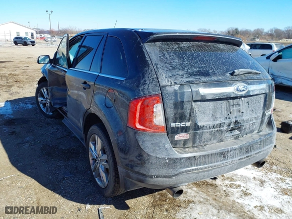 2013 Ford Edge Limited with VIN 2FMDK3K91DBA57400, listed as a IAAI auction lot 41629290 with 1 mi miles. Bid and sale history available at carsss.com. Image 3.