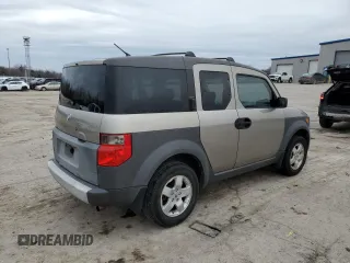 2004 Honda Element EX with VIN 5J6YH18604L013033, listed as a Copart auction lot 44820935 with 160,340 mi miles and Clean Title. Bid and sale history available at DreamBid. Image 3.