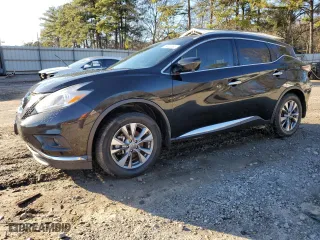 2016 Nissan Murano SV with VIN 5N1AZ2MG9GN168998, listed as a Copart auction lot 86480684 with 128,397 mi miles and Salvage Title. Bid and sale history available at carsss.com. Image 1.