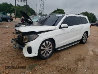 2017 Mercedes-Benz GLS with VIN 4JGDF6EE1HA834254, listed as a Copart auction lot 62611443 with 126,799 mi miles. Bid and sale history available at carsss.com. Image 1.