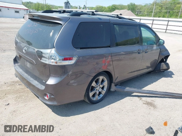 2011 Toyota Sienna SE с VIN 5TDXK3DC0BS126129, выставлен на аукционе IAAI как лот 42200517 с пробегом 158 408 миль миль и . История ставок и продаж доступна на DreamBid. Изображение 4.