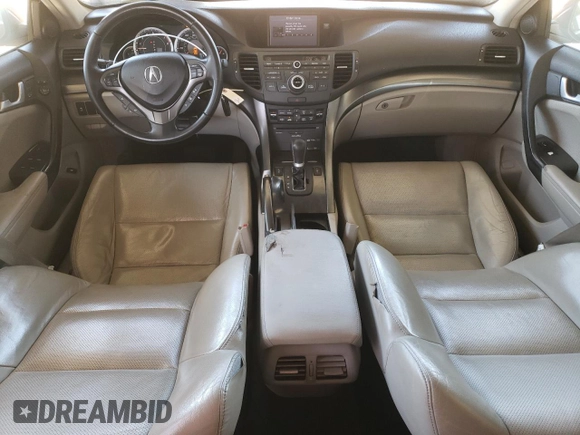2012 Acura TSX Technology with VIN JH4CW2H67CC002250, listed as a Copart auction lot 61232245 with 223,818 mi miles and Salvage title. Bid and sale history available at DreamBid. Image 8.
