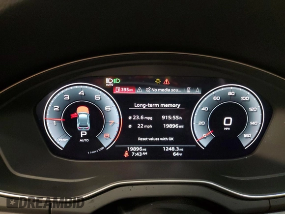 2023 Audi Q5 Sportback S line Premium Plus with VIN WA15AAFY3P2154281, listed as a Copart auction lot 49456025 with 19,896 mi miles and Salvage title. Bid and sale history available at DreamBid. Image 9.