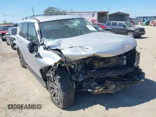 2018 Nissan Armada SV with VIN JN8AY2ND7J9058404, listed as a IAAI auction lot 41691913 with 118,704 mi miles. Bid and sale history available at carsss.com. Image 6.
