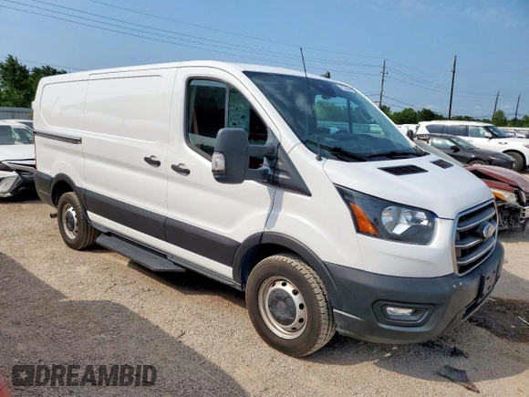 2020 Ford Transit Cargo with VIN 1FTBR1Y86LKB56275, listed as a Copart auction lot 55617175 with 122,116 mi miles and Clean title. Bid and sale history available at DreamBid. Image 4.