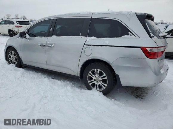 2012 Honda Odyssey EX with VIN 5FNRL5H41CB503321, listed as a Copart auction lot 41341325 with 270,085 mi miles and Salvage Title. Bid and sale history available at carsss.com. Image 2.