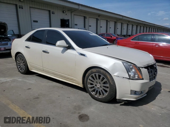 2012 Cadillac CTS Premium with VIN 1G6DS5E33C0113394, listed as a Copart auction lot 55991315 with 199,741 mi miles and Salvage title. Bid and sale history available at DreamBid. Image 4.