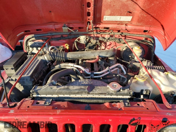 2003 Jeep Wrangler Sport with VIN 1J4FA49S73P301468, listed as a Copart auction lot 87415164 with 127,985 mi miles and Salvage Title. Bid and sale history available at carsss.com. Image 11.
