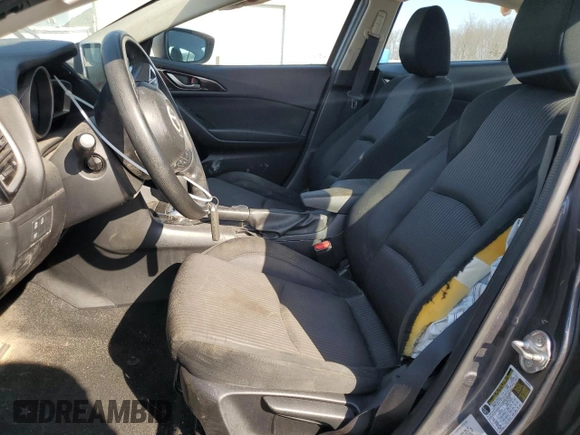 2016 Mazda 3 i Sport with VIN JM1BM1U75G1337939, listed as a Copart auction lot 48716555 with 108,130 mi miles and Salvage Title. Bid and sale history available at carsss.com. Image 7.