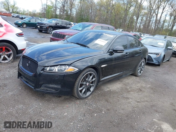 2015 Jaguar XF V6 Portfolio with VIN SAJWJ0FF6F8U75800, listed as a IAAI auction lot 42044449 with 1 mi miles. Bid and sale history available at carsss.com. Image 2.