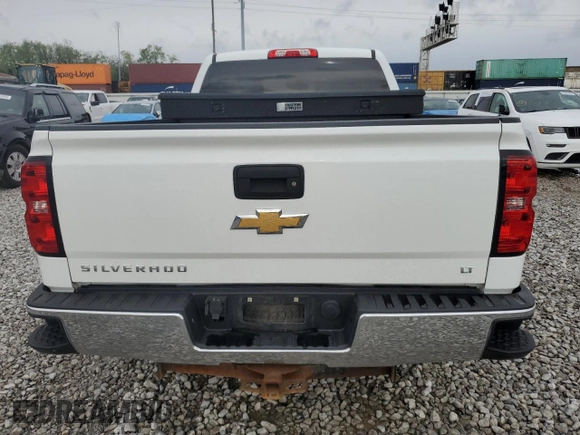 2018 Chevrolet Silverado 1500 LT with VIN 1GCVKREC1JZ170243, listed as a Copart auction lot 54705835 with 126,808 mi miles and Salvage Title. Bid and sale history available at DreamBid. Image 6.