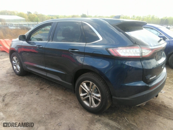 2017 Ford Edge SEL with VIN 2FMPK4J93HBC11518, listed as a IAAI auction lot 41963833 with 132,293 mi miles. Bid and sale history available at carsss.com. Image 3.