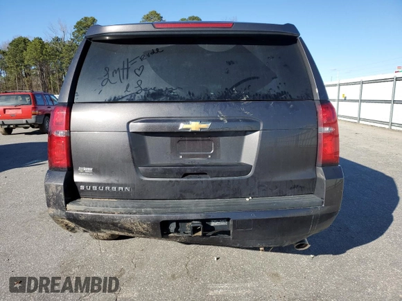 2018 Chevrolet Suburban LT with VIN 1GNSCHKC2JR384969, listed as a Copart auction lot 48212975 with 136,867 mi miles and Salvage Title. Bid and sale history available at carsss.com. Image 6.