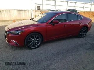 2017 Mazda 6 Grand Touring with VIN JM1GL1X59H1108040, listed as a Copart auction lot 53727265 with 151,419 mi miles and Salvage Title. Bid and sale history available at carsss.com. Image 1.