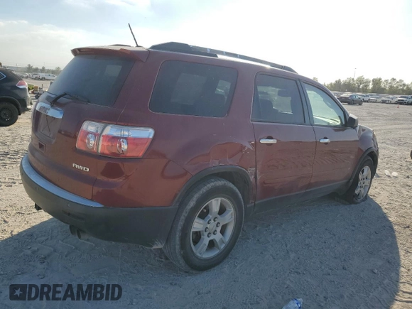 2010 GMC Acadia SLE with VIN 1GKLVLED4AJ114370, listed as a Copart auction lot 76388024 with 262,239 mi miles and Salvage Title. Bid and sale history available at carsss.com. Image 3.