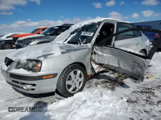 2006 Hyundai Elantra GLS z VIN KMHDN56D86U202768, wystawiony jako Copart lot #45881265 z przebiegiem Nie podano mil oraz Czysty tytuł • Clean title. Historia ofert i sprzedaży dostępna na DreamBid. Obrazek 1.