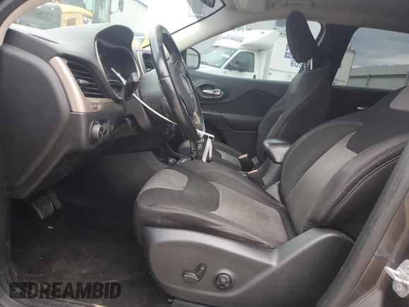 2014 Jeep Cherokee Altitude with VIN 1C4PJMCSXEW206494, listed as a Copart auction lot 74877164 with 183,549 mi miles and Salvage Title. Bid and sale history available at carsss.com. Image 7.
