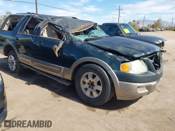 2004 Ford Expedition Eddie Bauer with VIN 1FMPU17L24LB32623, listed as a IAAI auction lot 41611070 with 1 mi miles. Bid and sale history available at carsss.com. Image 1.