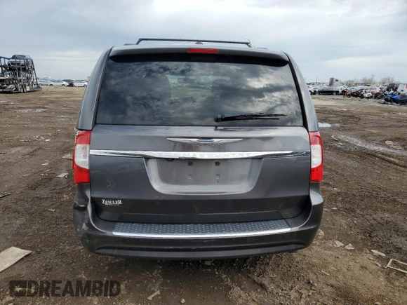 2015 Chrysler Town & Country Touring with VIN 2C4RC1BG7FR526106, listed as a Copart auction lot 54184395 with 75,417 mi miles and Salvage Title. Bid and sale history available at DreamBid. Image 6.