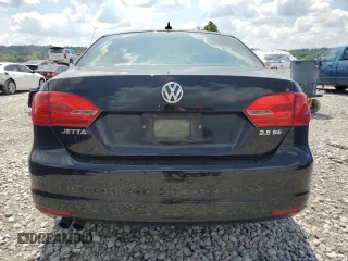2012 Volkswagen Jetta SE with VIN 3VWDX7AJ3CM064030, listed as a Copart auction lot 62994955 with 185,770 mi miles and Salvage title. Bid and sale history available at DreamBid. Image 6.