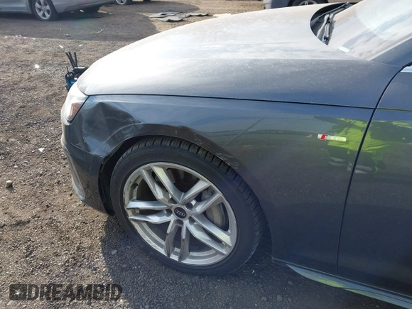 2022 Audi A4 S line Premium Plus z VIN WAUEAAF41NN015360, wystawiony jako IAAI lot #41320262 z przebiegiem 63 275 mil mil oraz . Historia ofert i sprzedaży dostępna na DreamBid. Obrazek 21.
