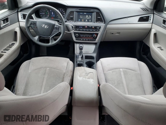 2016 Hyundai Sonata 2.4L with VIN 5NPE24AF6GH274021, listed as a Copart auction lot 54682175 with 208,169 mi miles and Salvage Title. Bid and sale history available at carsss.com. Image 8.