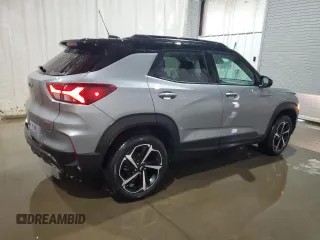 2023 Chevrolet TrailBlazer RS with VIN KL79MUSL1PB049455, listed as a Copart auction lot 42161795 with 16,473 mi miles and Salvage Title. Bid and sale history available at DreamBid. Image 3.