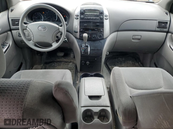 2006 Toyota Sienna CE with VIN 5TDZA23C26S405885, listed as a Copart auction lot 53143355 with 277,140 mi miles and Clean Title. Bid and sale history available at carsss.com. Image 8.