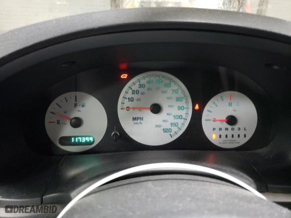 2004 Dodge Caravan SXT with VIN 1D8GP45R14B601986, listed as a Copart auction lot 47097545 with 117,399 mi miles and Salvage Title. Bid and sale history available at carsss.com. Image 9.