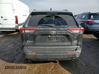 2019 Toyota RAV4 XLE with VIN JTMP1RFV3KD040457, listed as a Copart auction lot 46469435 with 62,067 mi miles and Salvage Title. Bid and sale history available at carsss.com. Image 6.