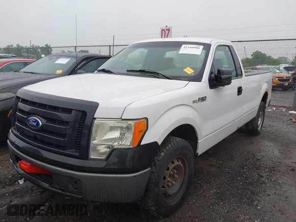 2010 Ford F-150 XL with VIN 1FTMF1CW1AKE05912, listed as a IAAI auction lot 42349988 with 254,902 mi miles and . Bid and sale history available at DreamBid. Image 2.