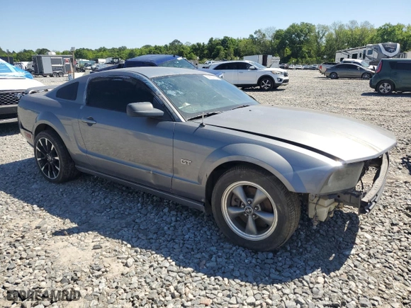 2006 Ford Mustang GT Deluxe with VIN 1ZVFT82H865152166, listed as a Copart auction lot 53307755 with 148,983 mi miles and Salvage Title. Bid and sale history available at carsss.com. Image 4.