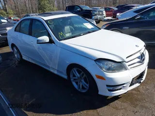 2013 Mercedes-Benz C-Class C 300 Sport with VIN WDDGF8AB6DR288450, listed as a IAAI auction lot 41440383 with 65,588 mi miles. Bid and sale history available at carsss.com. Image 1.