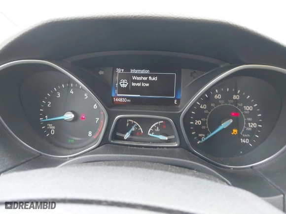 2015 Ford Focus SE with VIN 1FADP3K25FL209843, listed as a IAAI auction lot 41768161 with 144,830 mi miles. Bid and sale history available at carsss.com. Image 7.
