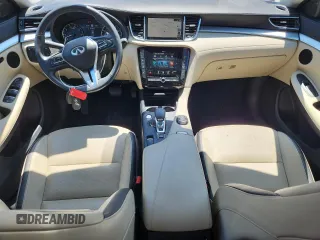 2021 Infiniti QX50 Essential with VIN 3PCAJ5CB5MF119830, listed as a Copart auction lot 61600225 with 55,469 mi miles and Salvage title. Bid and sale history available at DreamBid. Image 8.