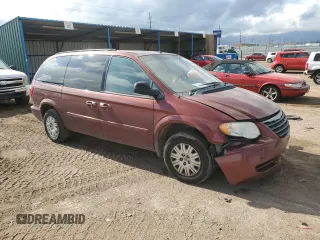 2007 Chrysler Town & Country LWB LX with VIN 2A4GP44R67R341603, listed as a Copart auction lot 78658554 with 0 mi miles and Salvage Title. Bid and sale history available at carsss.com. Image 4.