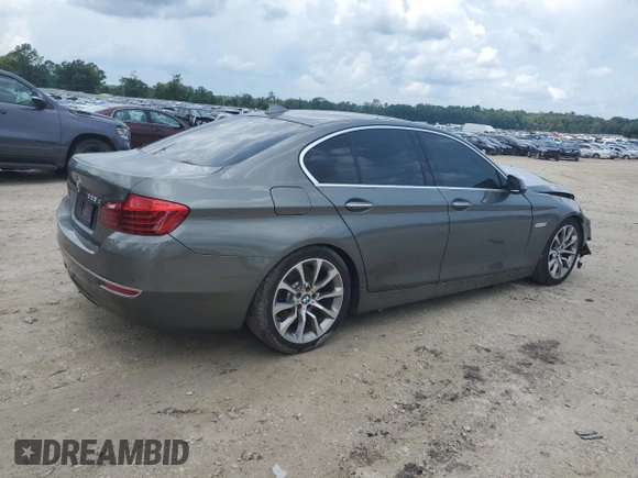 2014 BMW 5 Series 535d with VIN WBAXA5C50ED691107, listed as a Copart auction lot 64393794 with 114,627 mi miles and Salvage Title. Bid and sale history available at DreamBid. Image 3.