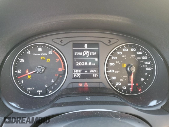 2018 Audi A3 Sedan Premium with VIN WAUAUGFF8J1051851, listed as a Copart auction lot 35794973 with 64,097 mi miles. Bid and sale history available at carsss.com. Image 9.
