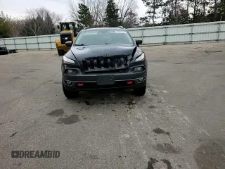 2017 Jeep Cherokee Trailhawk L Plus with VIN 1C4PJMBB8HW517248, listed as a Copart auction lot 79515134 with 78,928 mi miles and Salvage Title. Bid and sale history available at carsss.com. Image 12.