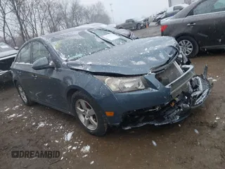 2012 Chevrolet Cruze 1LT with VIN 1G1PF5SC3C7275450, listed as a IAAI auction lot 41157152 with 240,497 mi miles and . Bid and sale history available at DreamBid. Image 1.