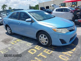 2012 Toyota Camry L z VIN 4T1BF1FK8CU547256, wystawiony jako IAAI lot #42355714 z przebiegiem 193 133 mil mil oraz . Historia ofert i sprzedaży dostępna na DreamBid. Obrazek 1.