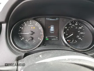 2017 Nissan Rogue SV with VIN KNMAT2MV2HP611891, listed as a Copart auction lot 49601005 with 64,505 mi miles and Salvage Title. Bid and sale history available at carsss.com. Image 9.